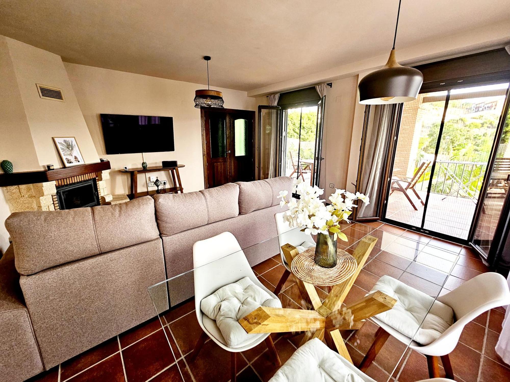 Villa Blanca - Piscina De Sal, Playa 15Mn, Sierra Vélez de Benaudalla Eksteriør billede
